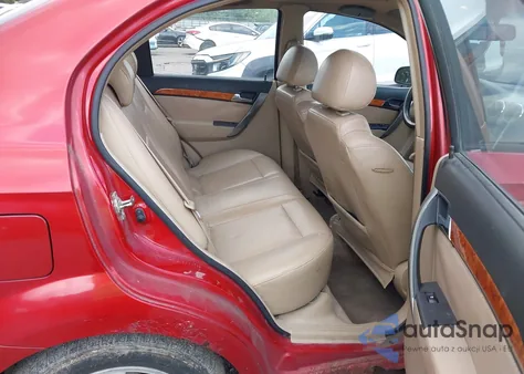 2007 Chevrolet Aveo Lt z USA, uszkodzony, nr VIN KL1TG56647B158073